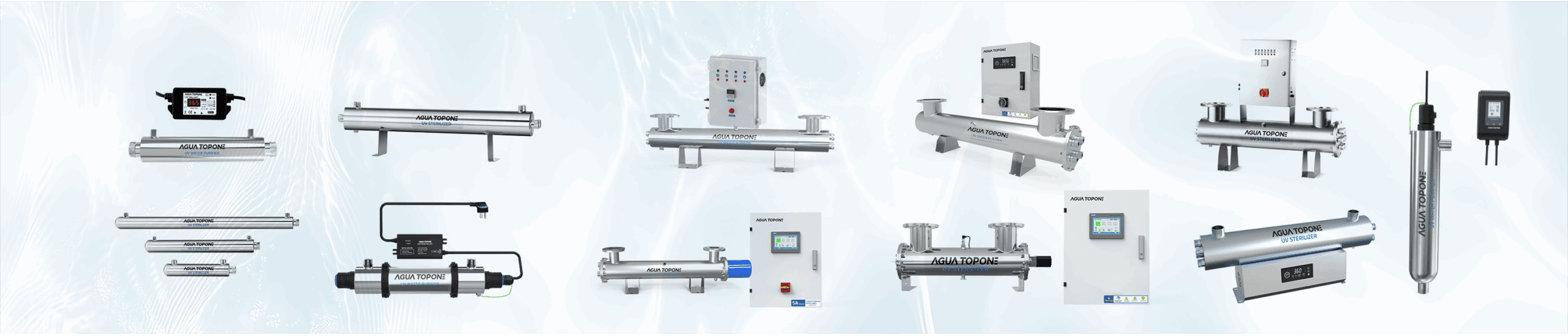 Serie De Esterilizadores Y Sistemas De Desinfección De Agua Por UV De AGUA TOPONE