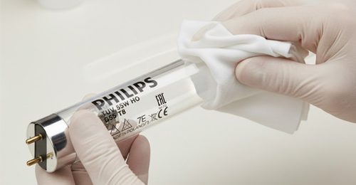 lámpara UV para agua