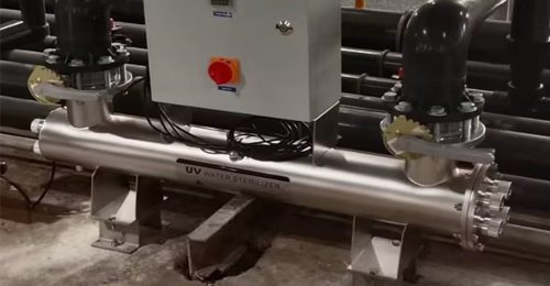 sistema UV para tratamiento de agua
