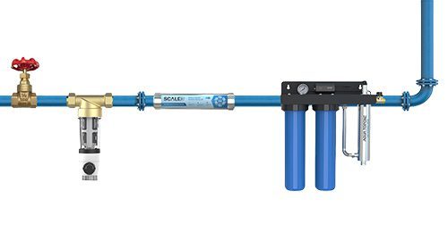 Sistema de purificación de agua para toda la casa con purificador de agua de luz ultravioleta