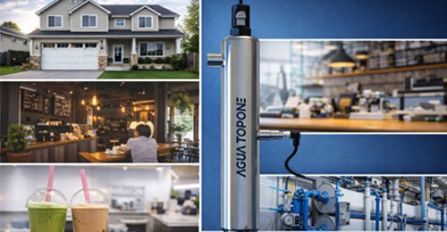 Aplicaciones ideales de un purificador de agua UV