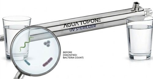 Factores que afectan la eficiencia de un filtro de agua con luz ultravioleta