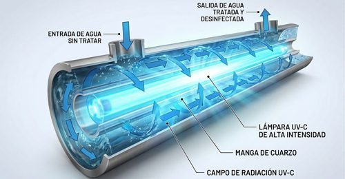 LAMPARA UV-CDE ALTA INTENSIDAD