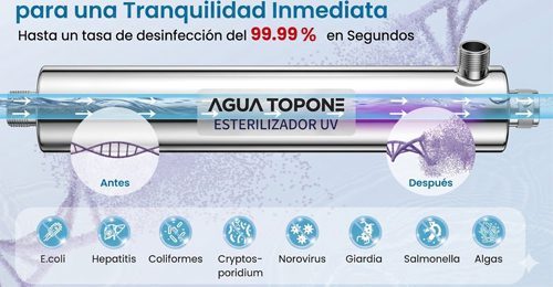 proceso de purificacion del agua uv